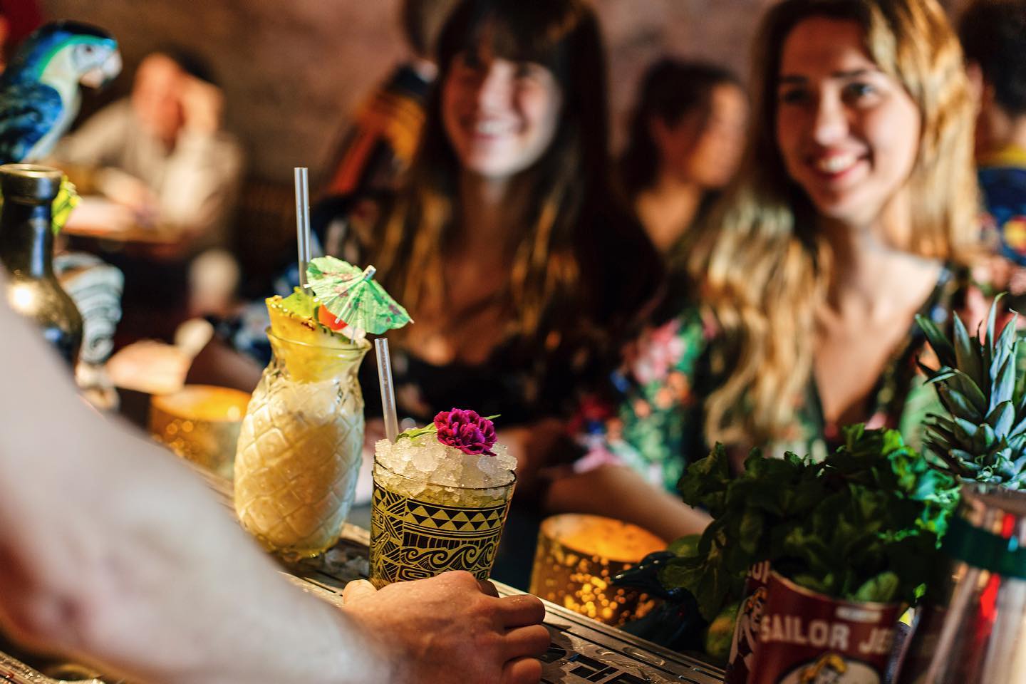 Tropisch paradijs Rum Club