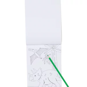Kleurboek met stickers dinos 3+