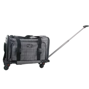 Hondentrolley met 360° wielen en ventilatie | AFP Travel Dog